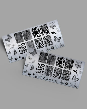 Plate for stamping 15