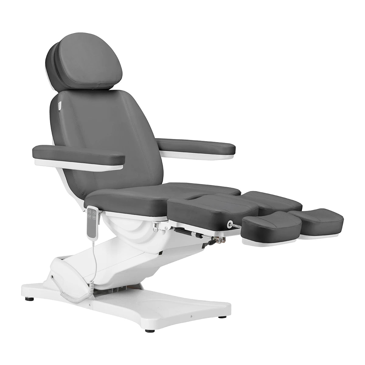 Elektrische behandelstoel SILLON Classic Pedi, 2 motoren, grijs