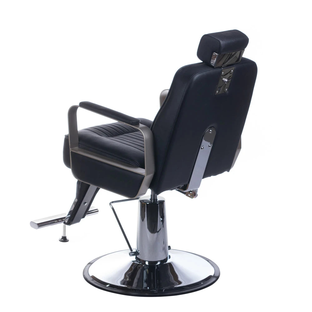 Barbiersstoel HOMER BH-31237, zwart