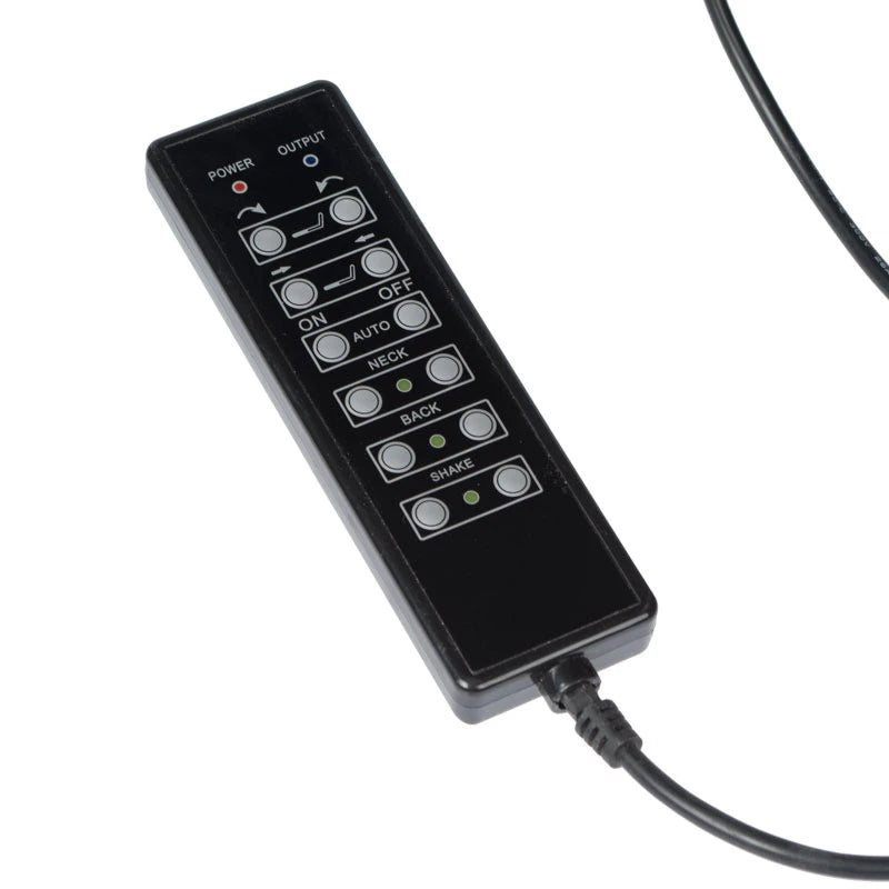SPA behandelstoel met massage BR-2310, zwart