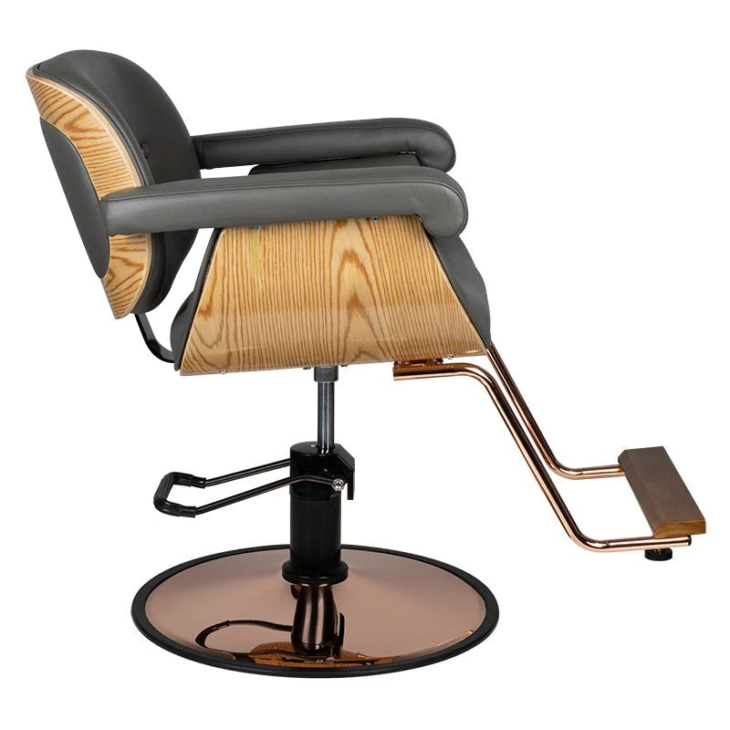 Hairdressing chair Gabbiano Venice gray
