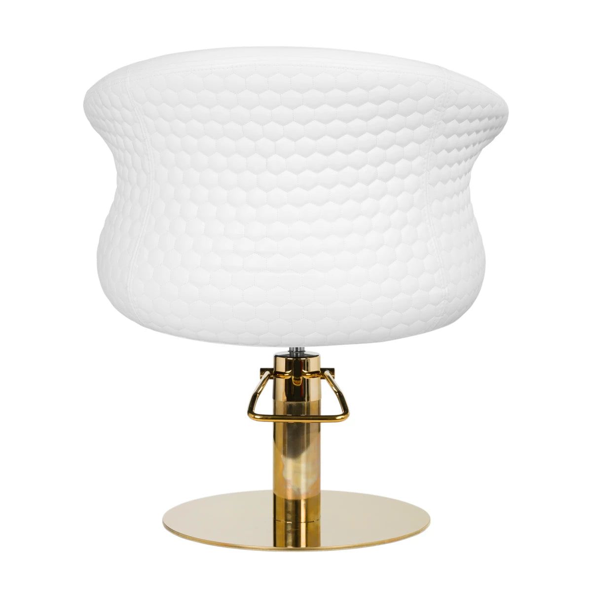Gabbiano Versal kappersstoel, wit goud