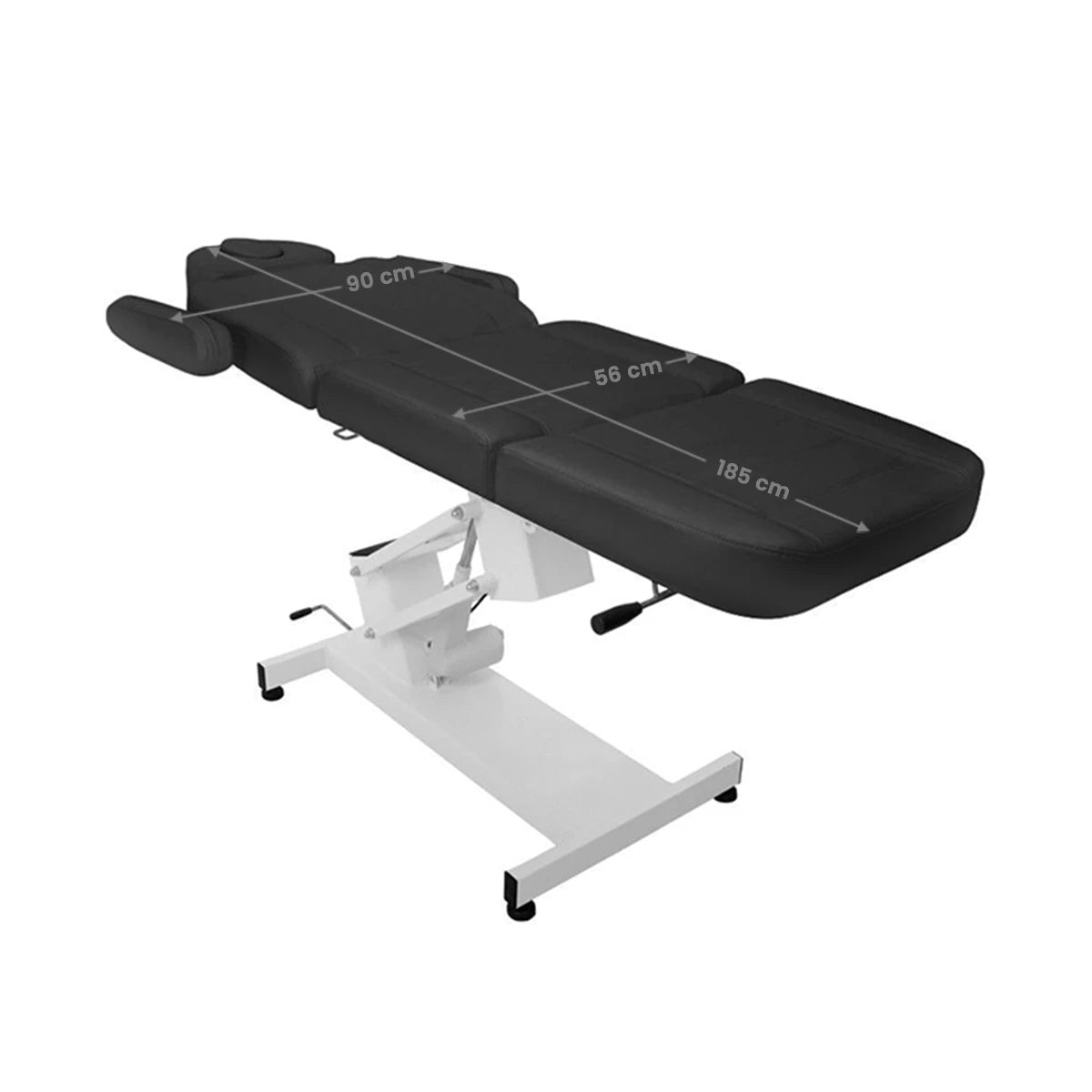 Beauty bed-couche AZZURRO 705, 1 motor, black