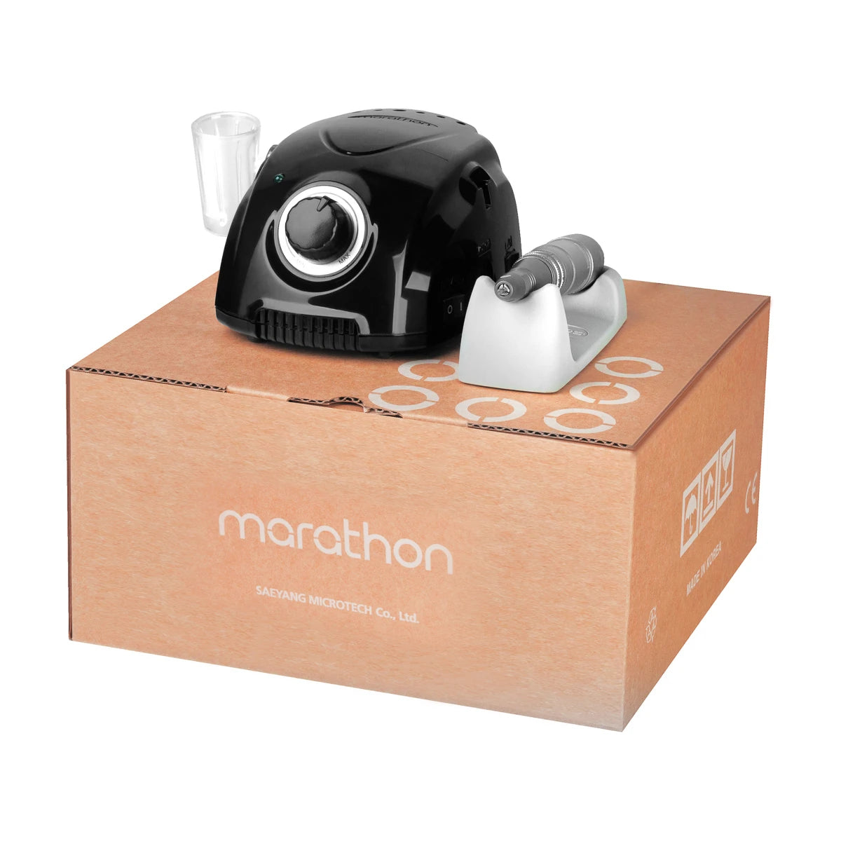 Saeyang Marathon 3 Champion Nagelfräser, Schwarz + H200