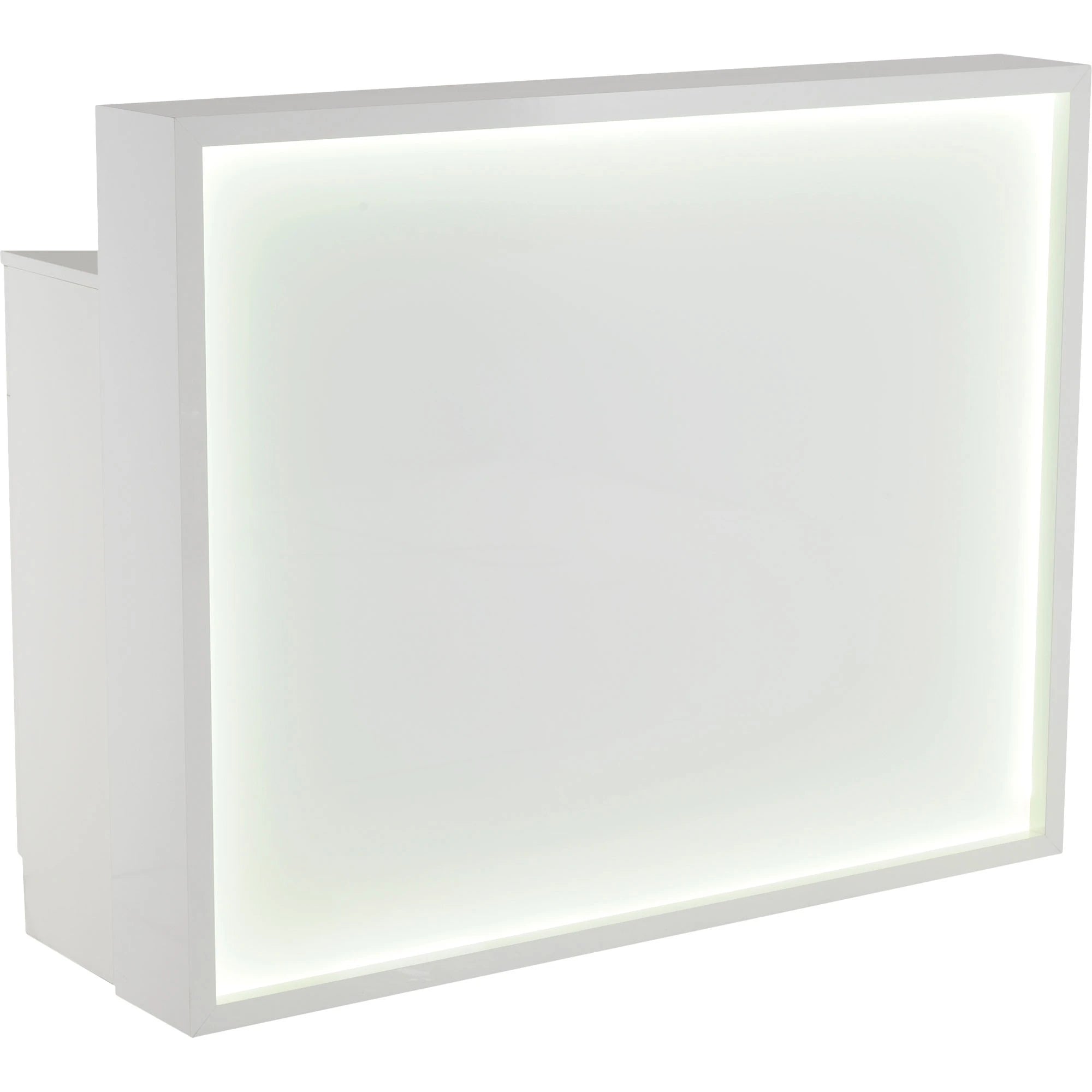 Reception desk BRILL, white