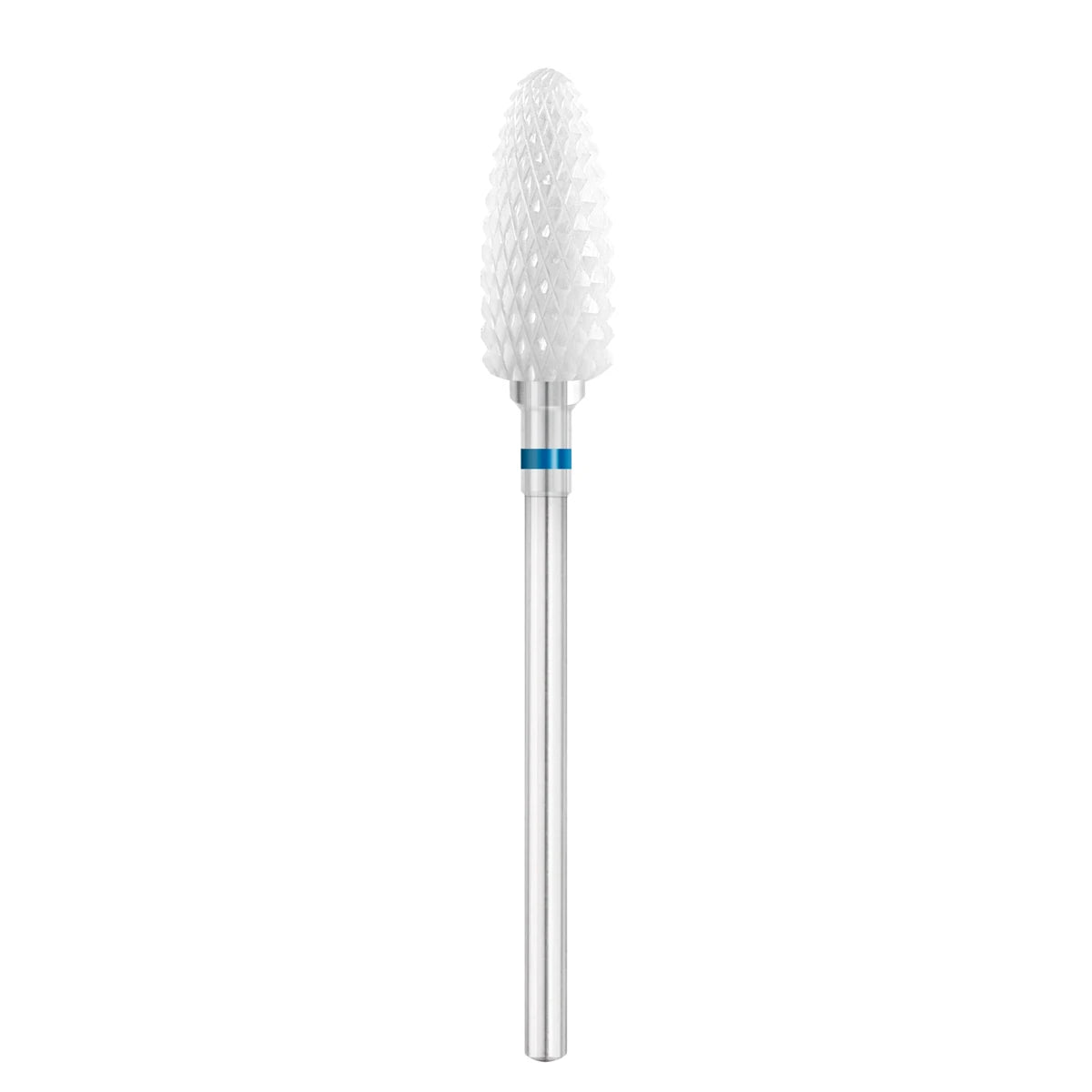 Keramische freesstift, ovaal, blauw