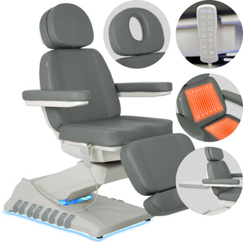 Luxoria PRO 5 Elektrische Kosmetikliege k721, Aschefarben