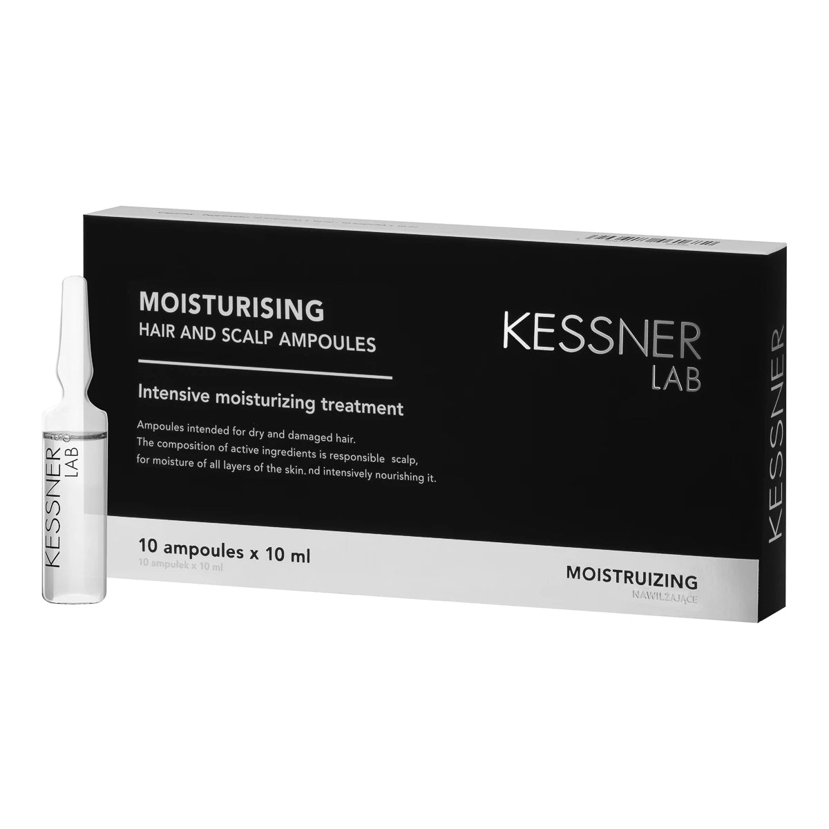Kessner Lab Ampullen-Set: Prebiotisch, Feuchtigkeitspflege, Koffein