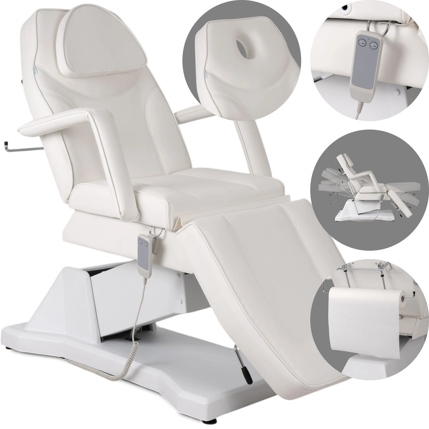 Laris Touch Core K301 Elektrische Kosmetikliege, Weiß