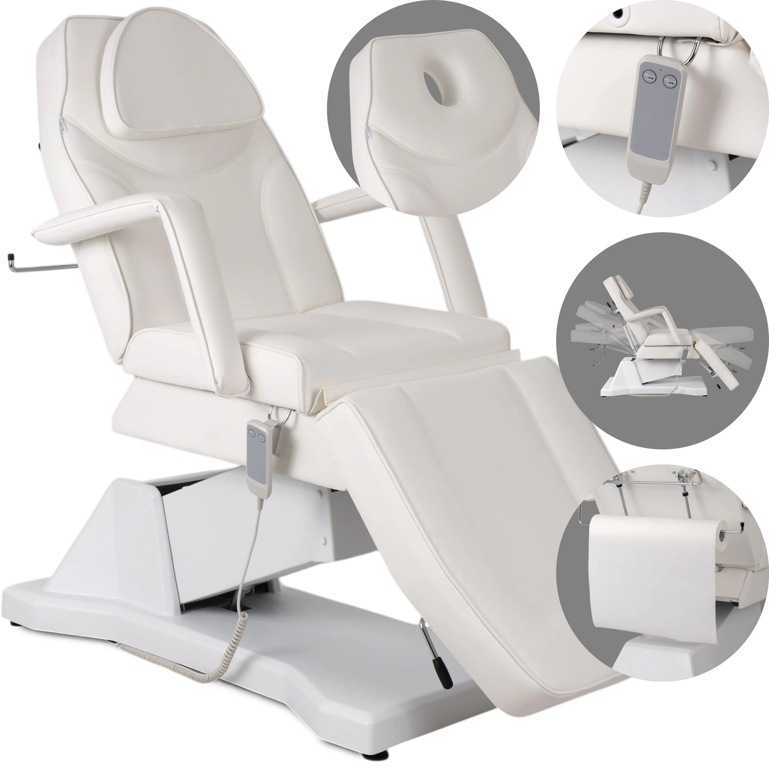Laris Touch Core K301 Elektrische Kosmetikliege, Weiß
