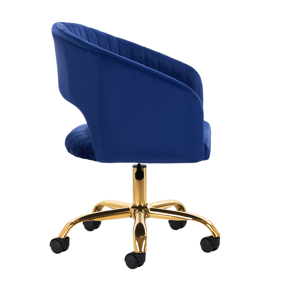 4RICO Friseurstuhl QS-OF212G, Blau
