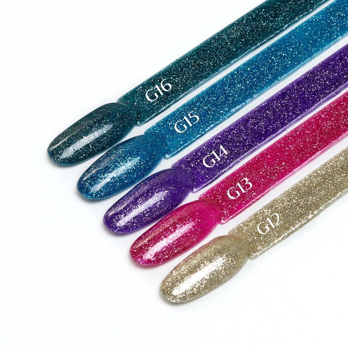 OCHO NAILS Gellack Glitter G12, 5 g