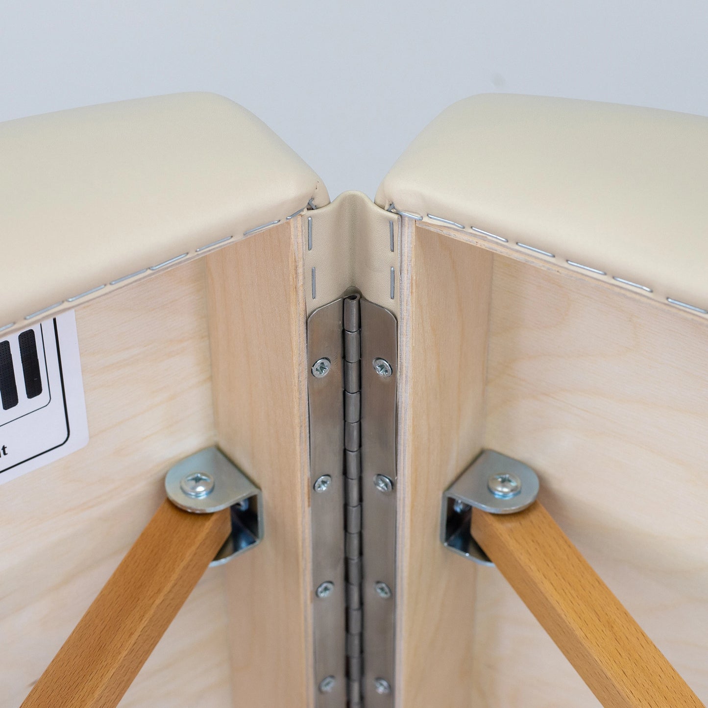Massagetafel Panda 70 Comfort gezichtsgat Vinyl Flex K033, Beige