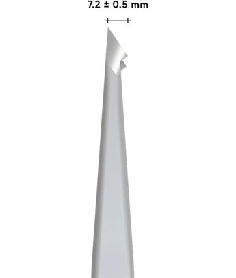Staleks Expert 10 Type 7, Augenbrauenpinzette spitz schräg