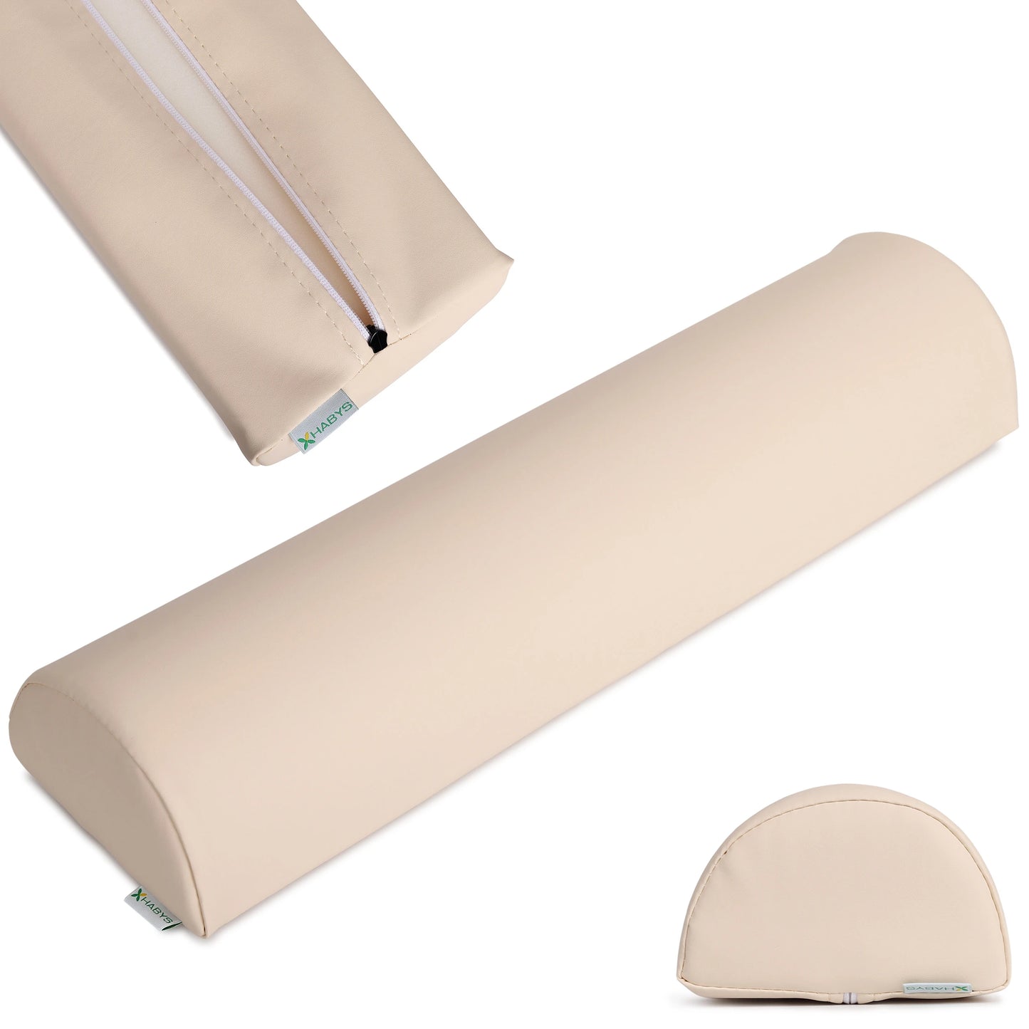 Semi Round Bolster 60x15x10 K101, Beige