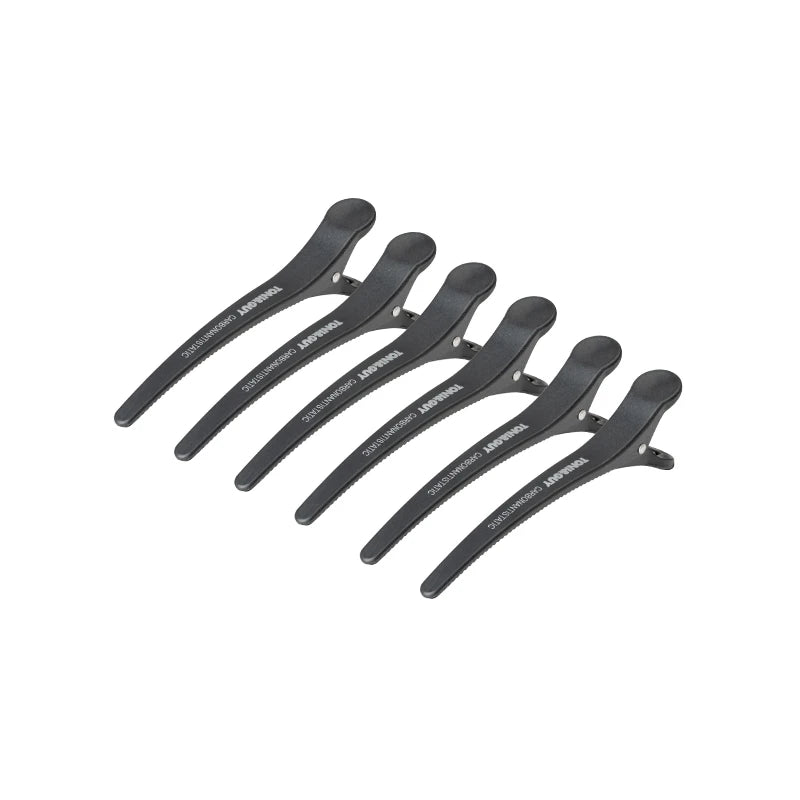 Abtheilklammern 6er Set 11,5cm Schwarz