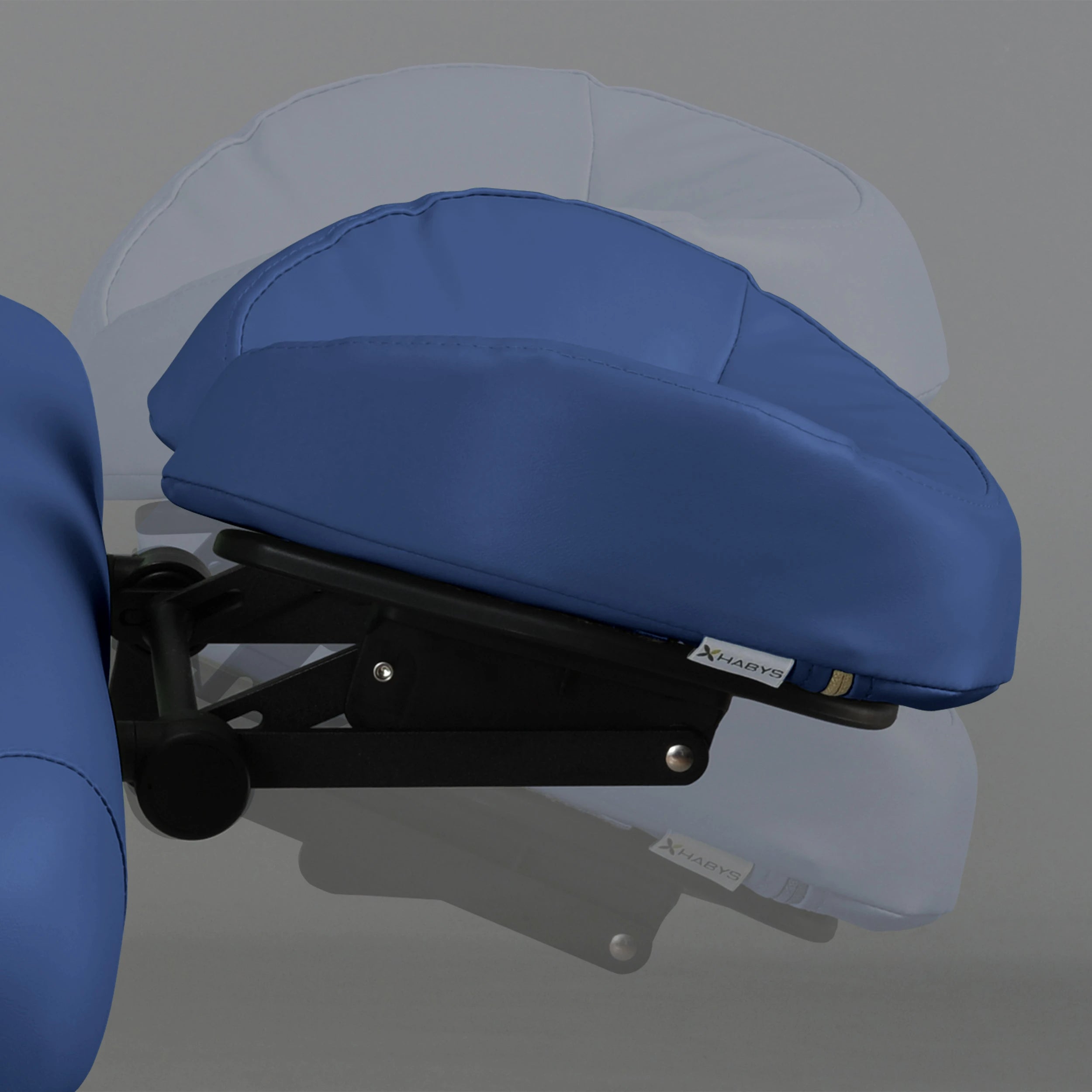 Opvouwbare massagetafel Aero Stabila Alu 60 Vinyl Flex, marineblauw