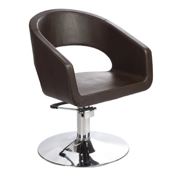 Hairdressing chair Paolo BH-8821, brown