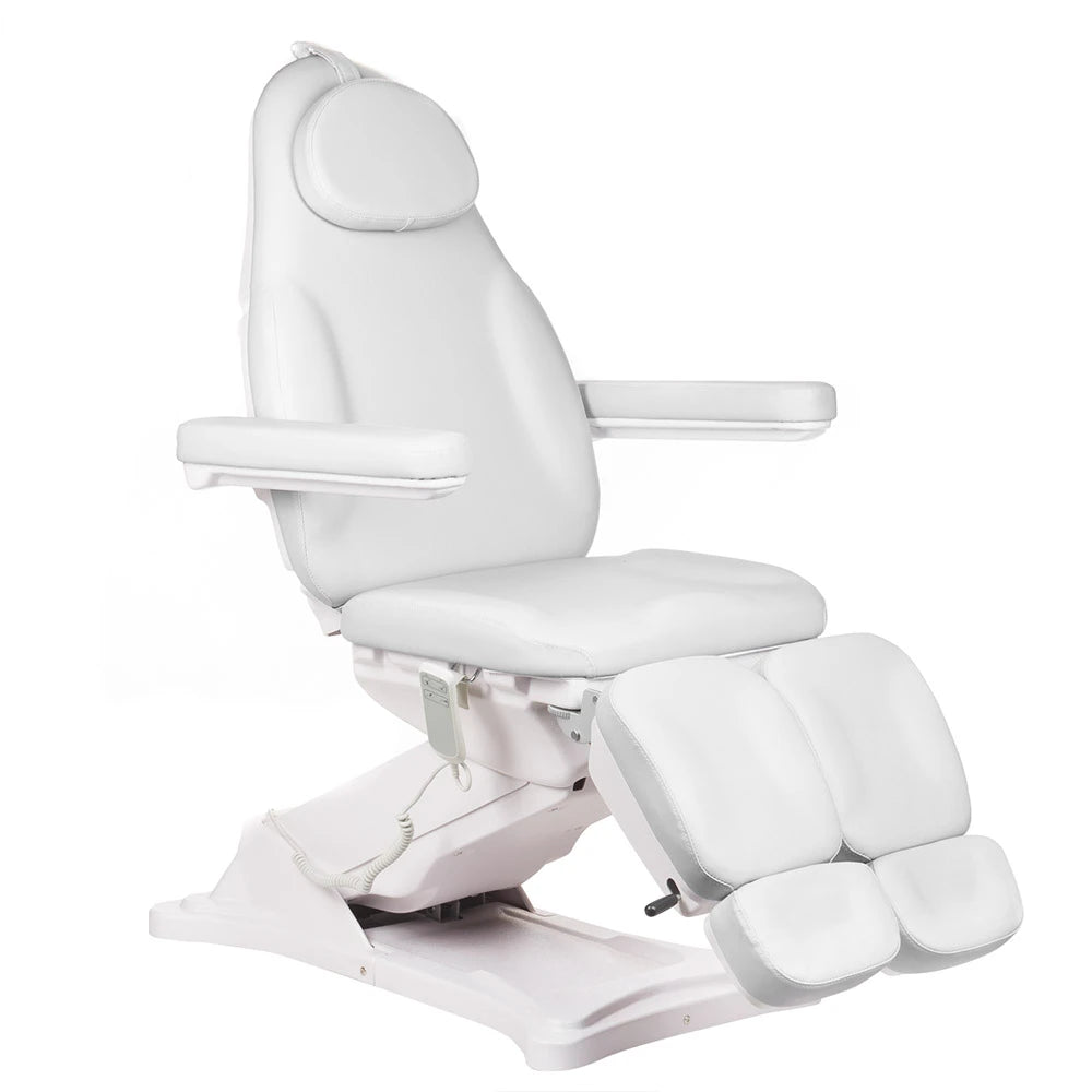 Elektrische behandelstoel BD-8294 PEDI, 2 motoren, wit