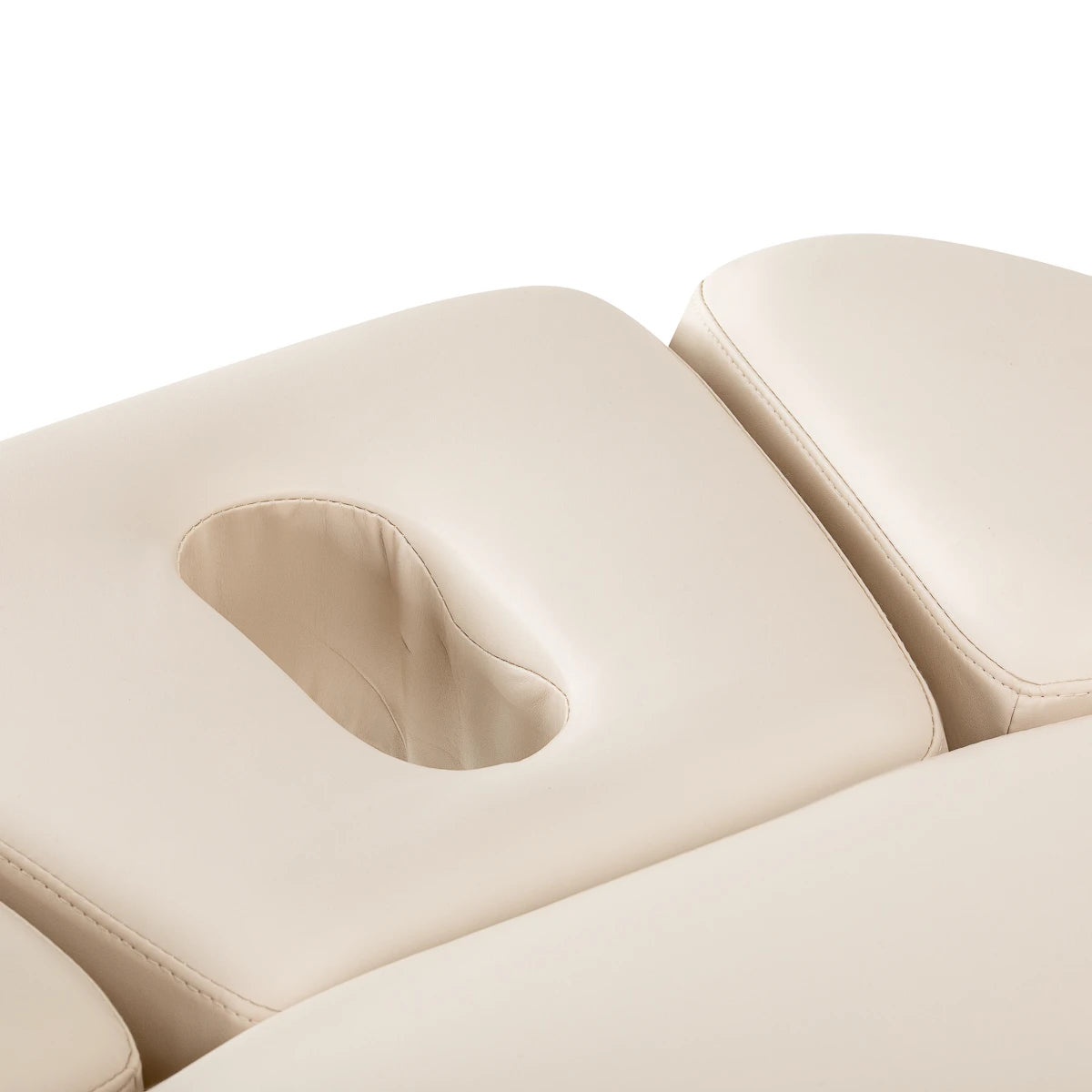 Sillon SPA-Kosmetikliege Relax, Creme mit hellbrauner Basis