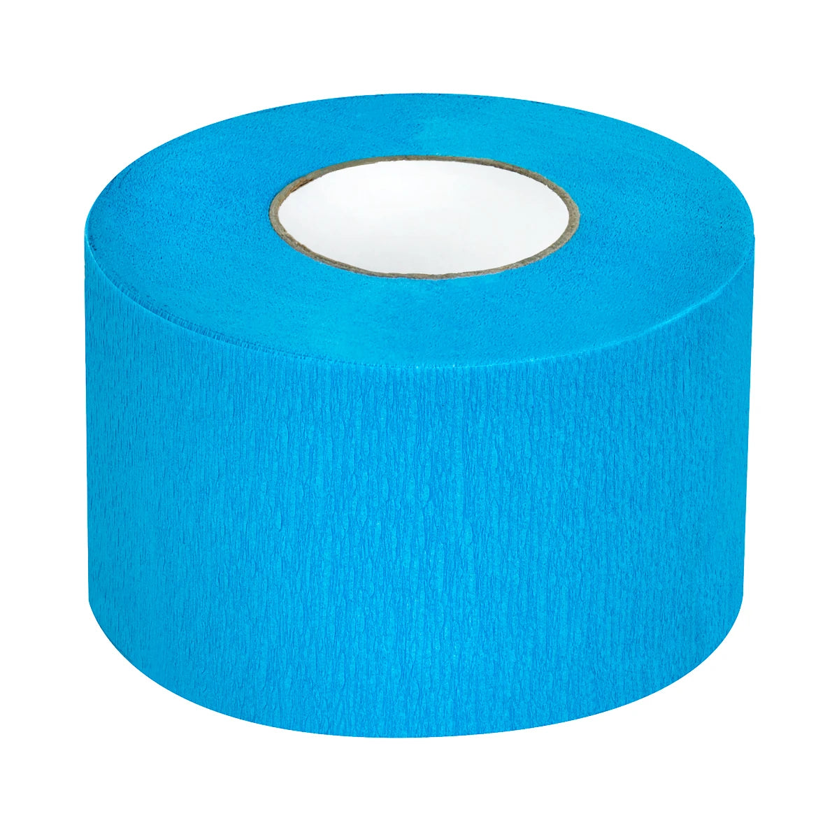 Hairdressing paper collar 5 pcs blue