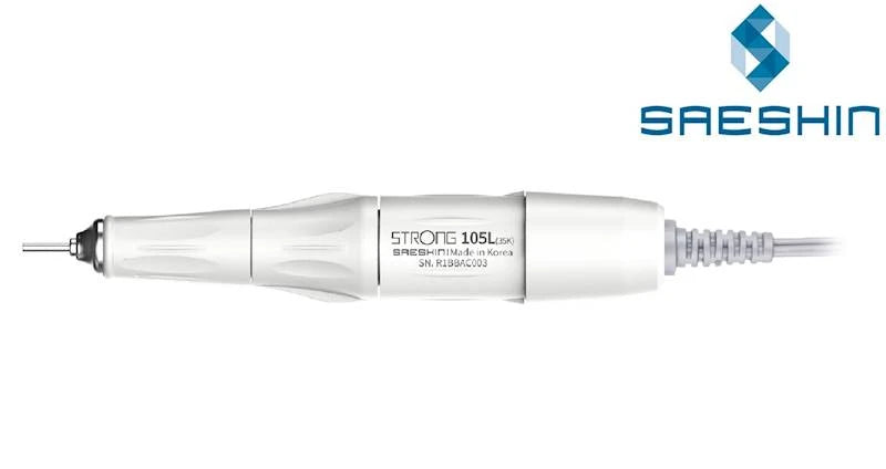 Saeshin Strong 105L Nagelfräser Handpiece, Weiß