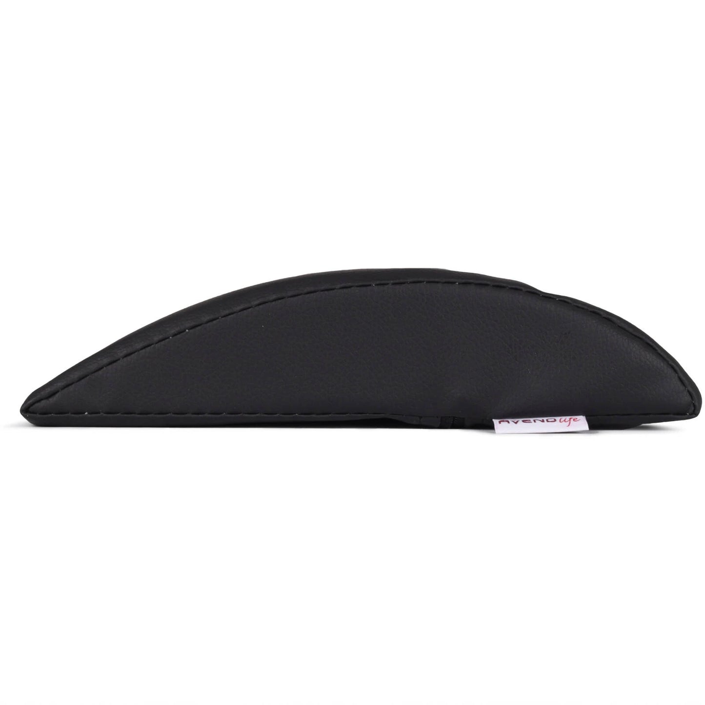 Semi Round Bolster Lumbar Massagerolle 40x25x5 cm K515, Schwarz