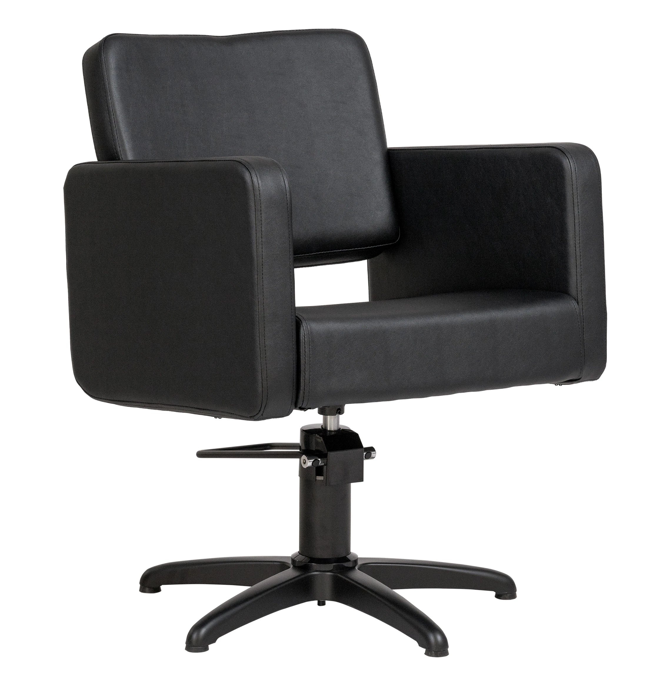 Weelko CLASS E Barberstuhl, Schwarz