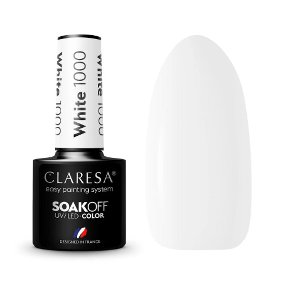 Claresa Gellack WHITE 1000, 5 ml