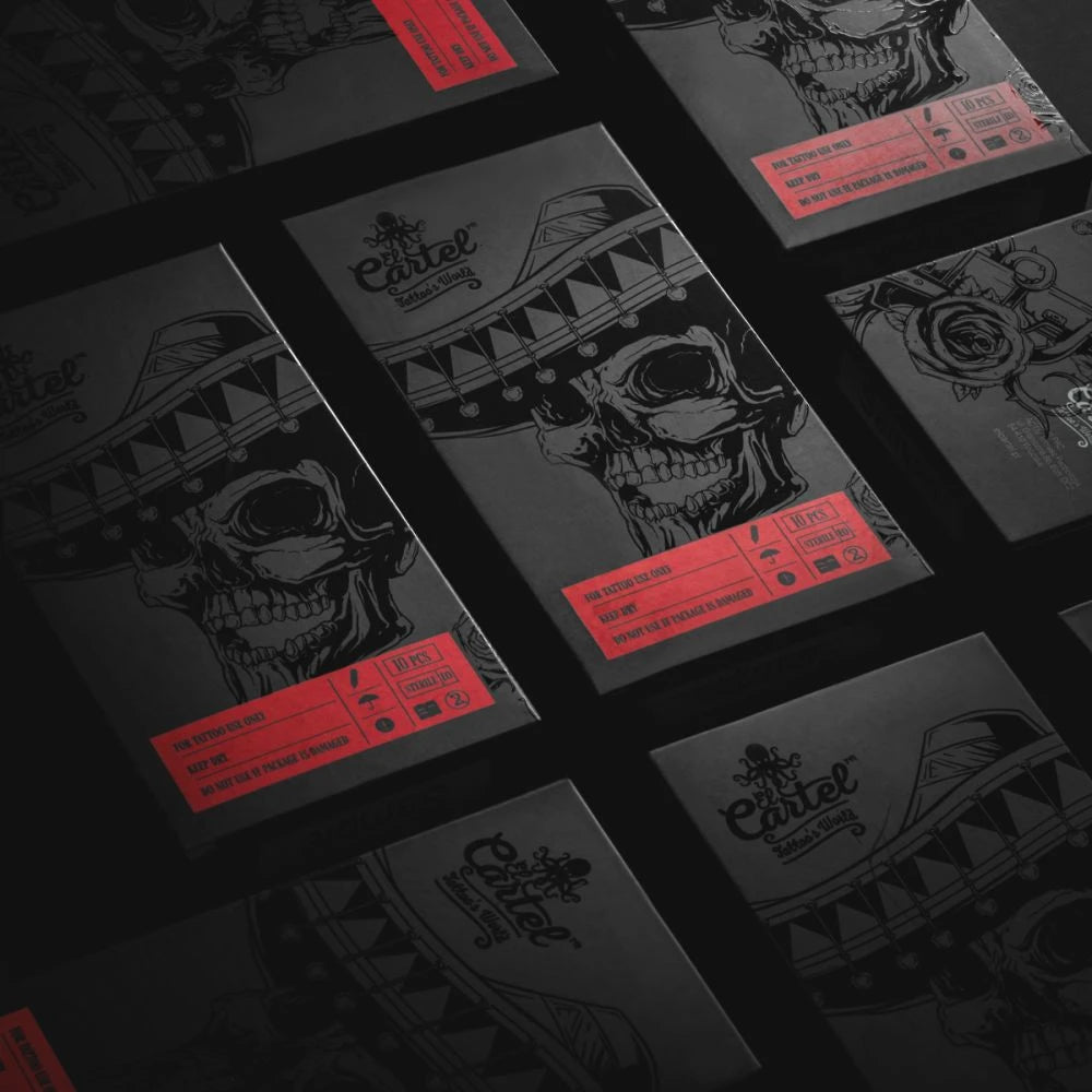 EL CARTEL Tatoeagepatroon V2 0,35 27RM Short Taper, 10 stuks