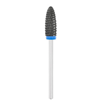 Keramische freesstift, ovaal, blauw