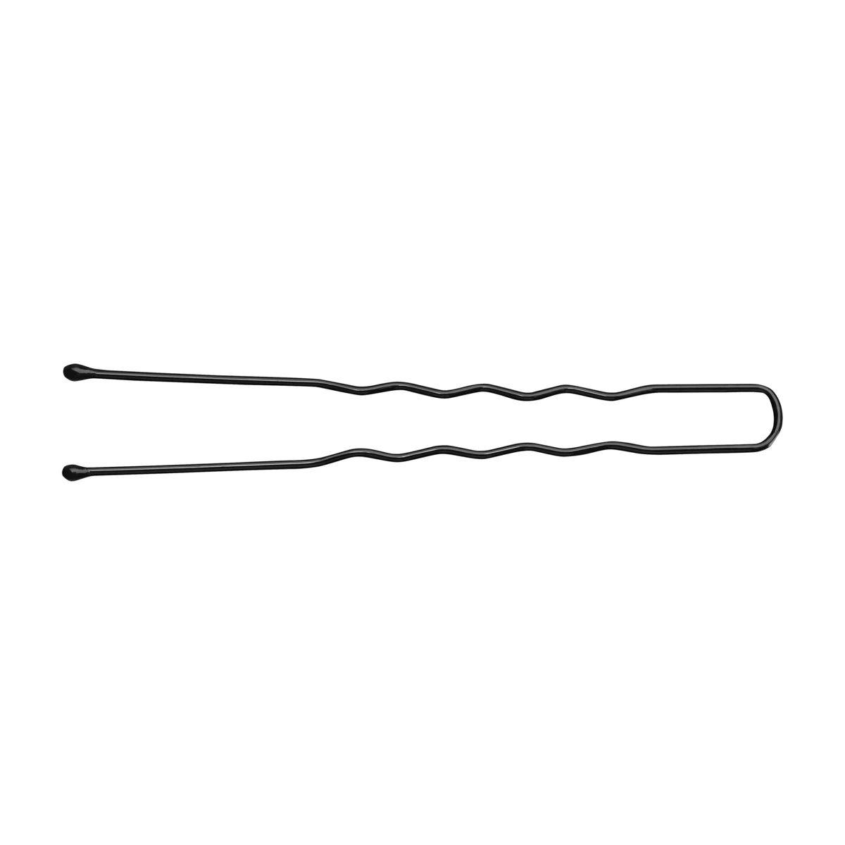Haarknoten 300 stuks 6 cm zwart