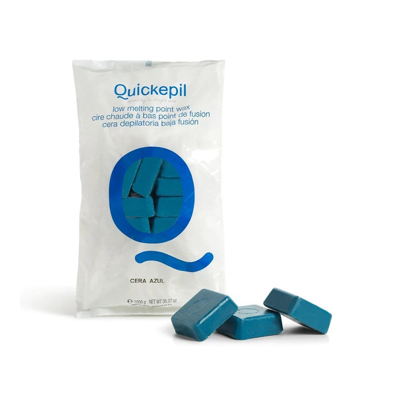 Quickepil Ontharingsswas Blue Hard Stripless, Blauw, 1 kg