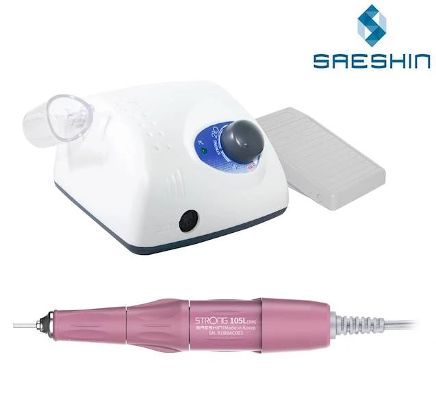 Saeshin Strong 210/105L Nagelfräser, Maniküre, Rosa