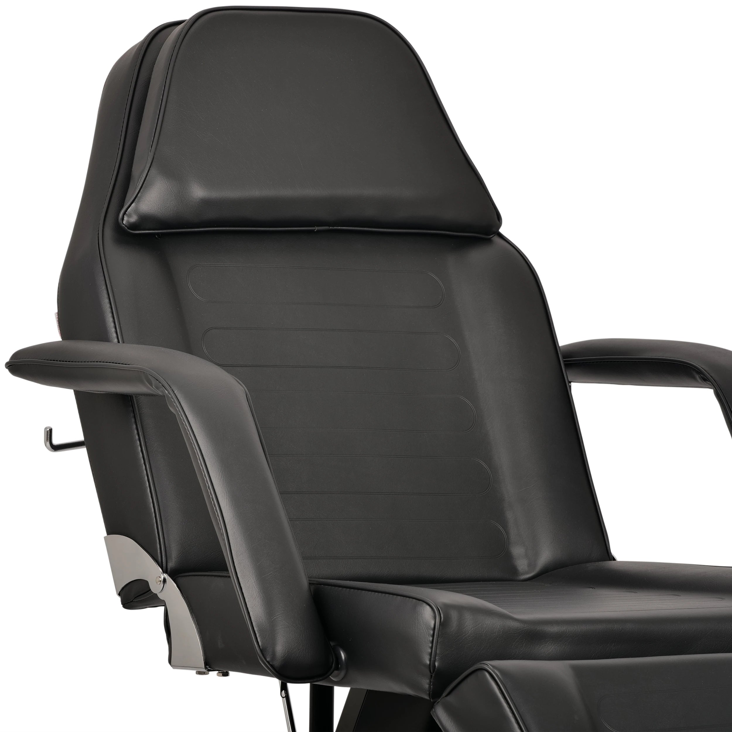 Aria Nero behandelstoel met dienbladen, zwart
