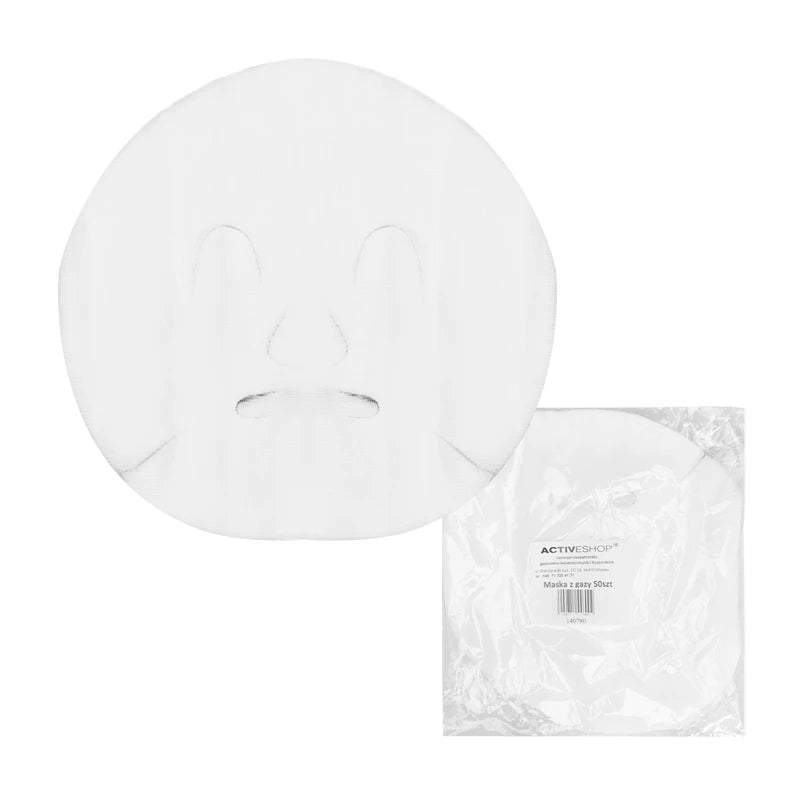FACE MASK MADE OF GAZE 50 PCS