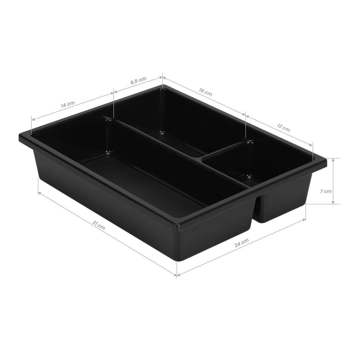 Gabbiano Kapperswagen 68B, zwart