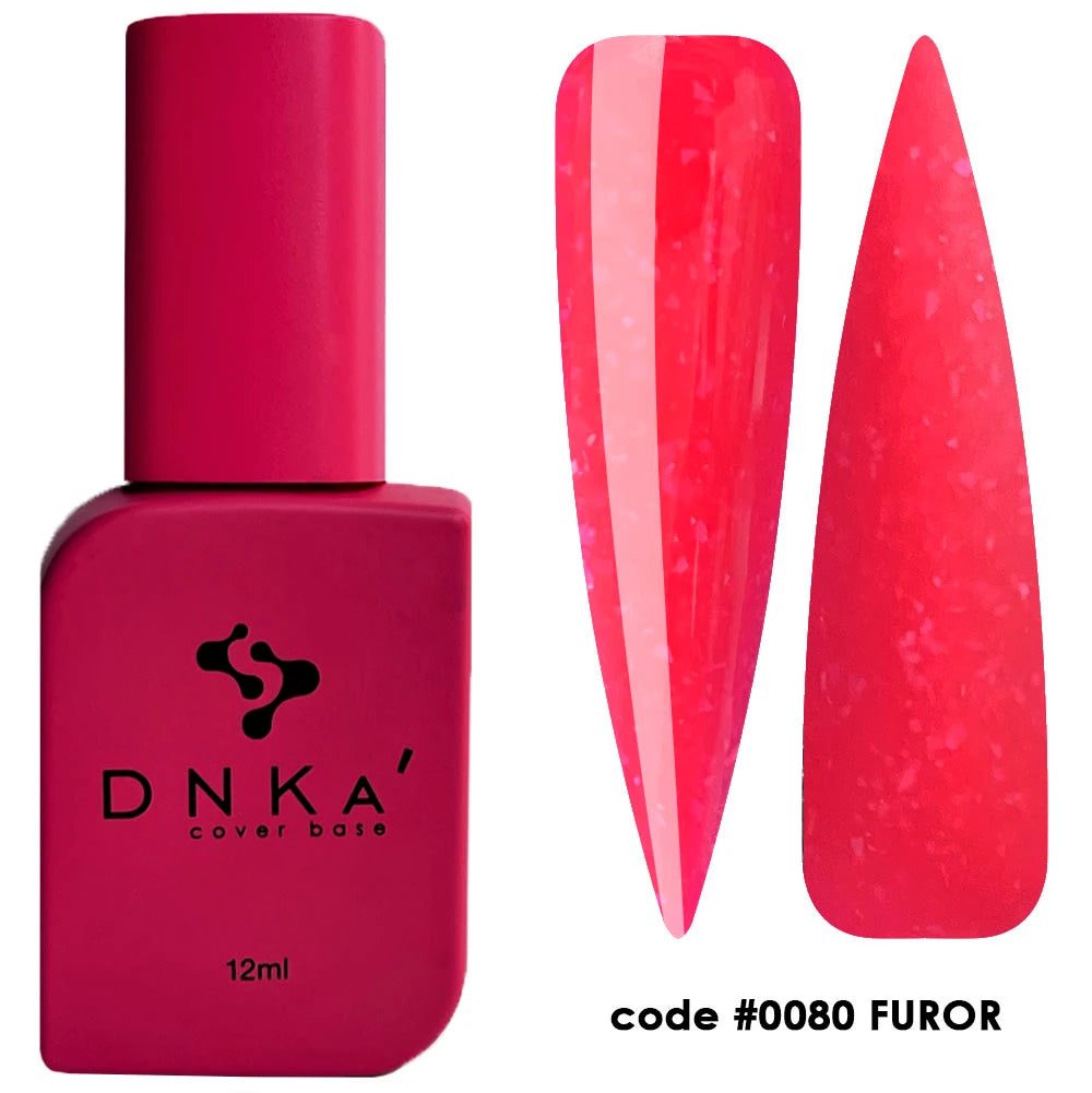 DNKa' Cover Base, 12 ml #0080 Furor, Rood