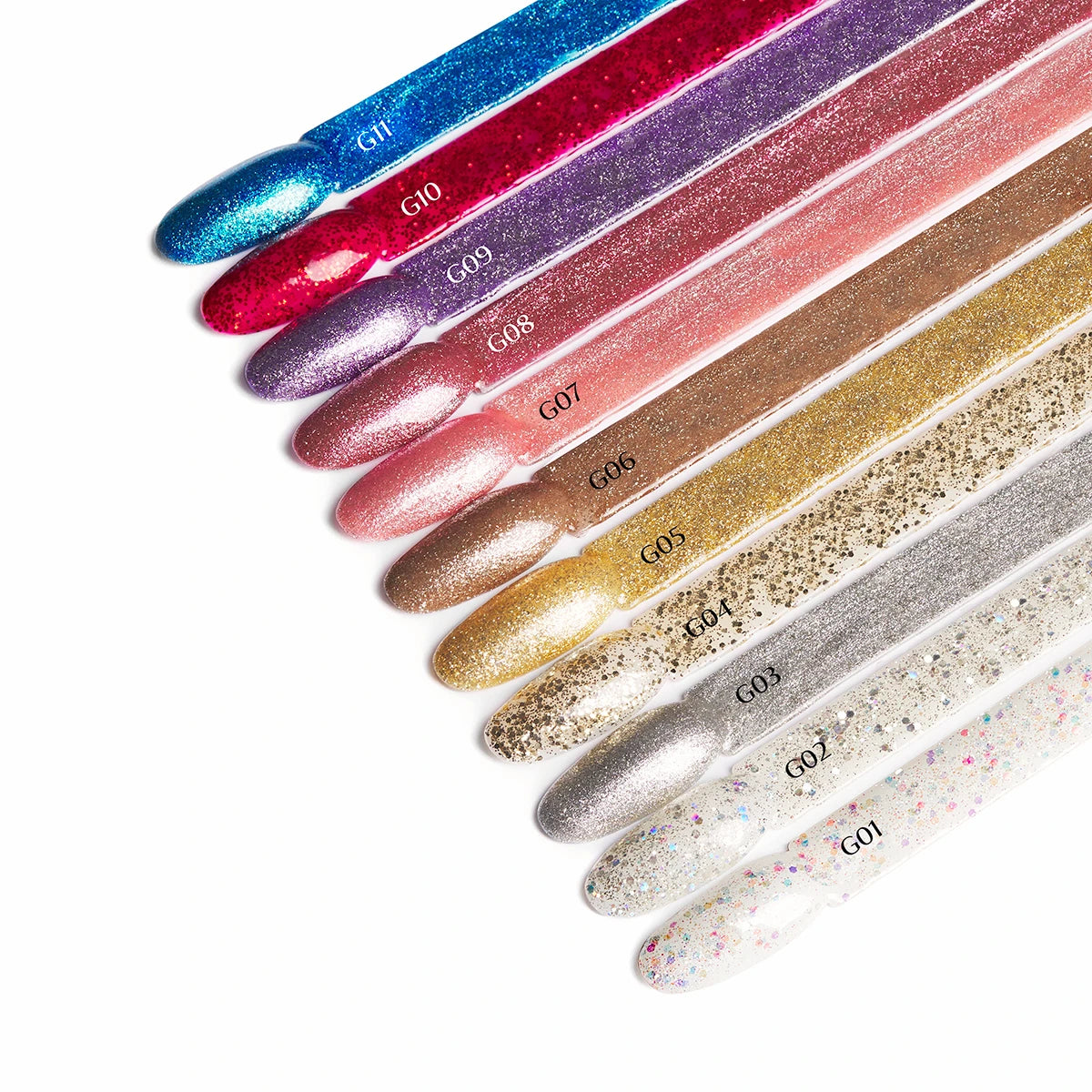 OCHO NAILS Gellack Glitter G12, 5 g