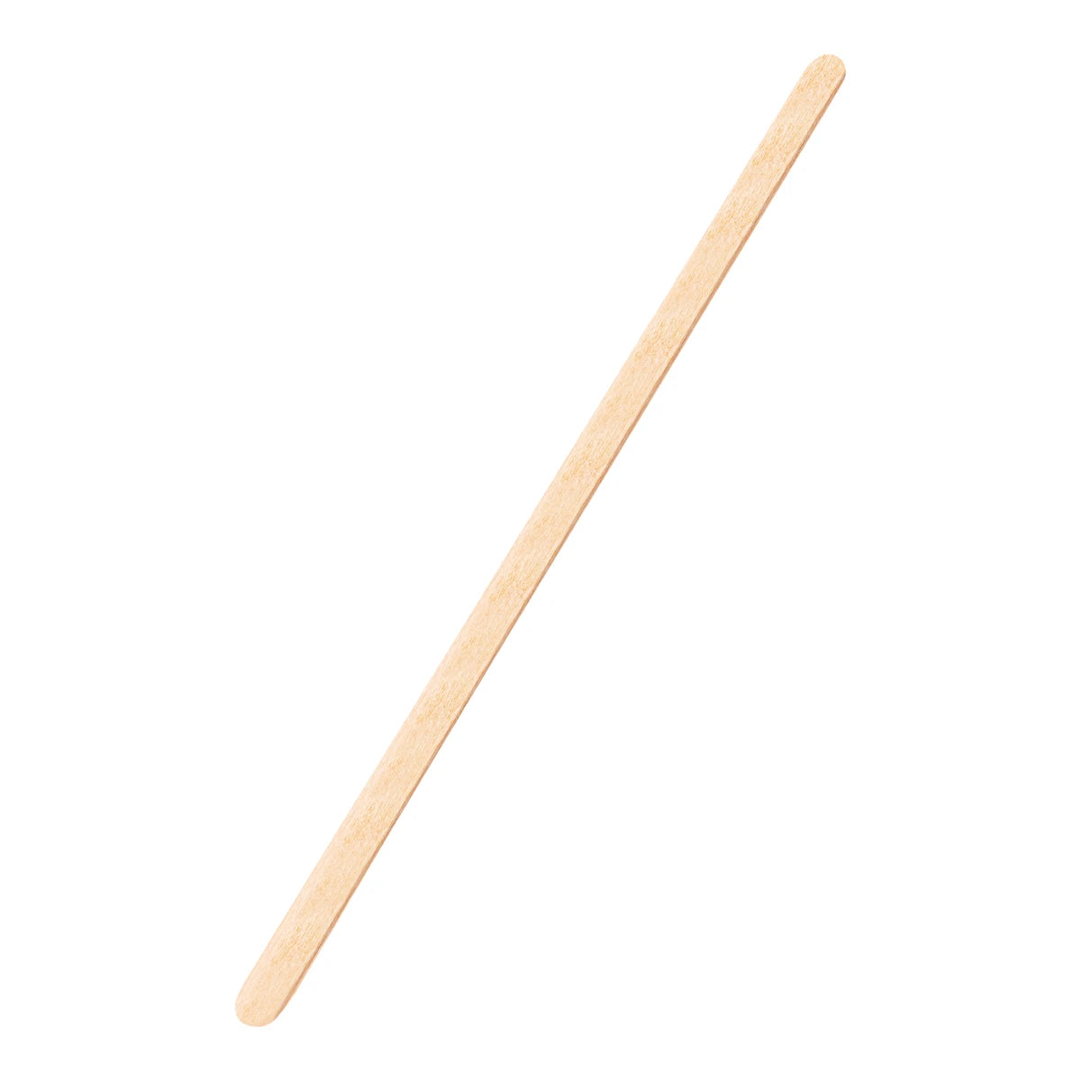 Wegwerp houten waxspatel 14x0,5 cm (100 stuks)