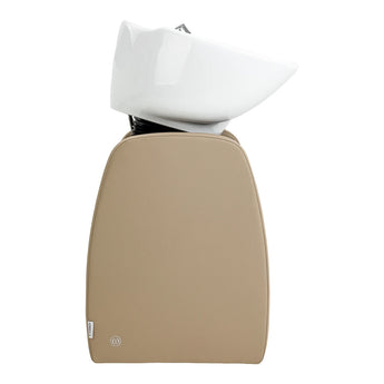 Omega Rückwärtswaschbecken Aqualina, Beige