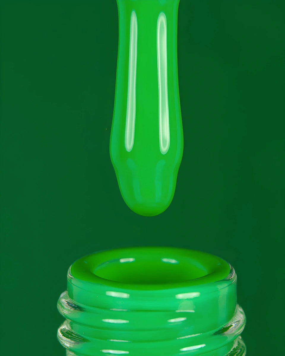 DARK by Rior Stamping nagellak №27, Neon groen, 10 ml