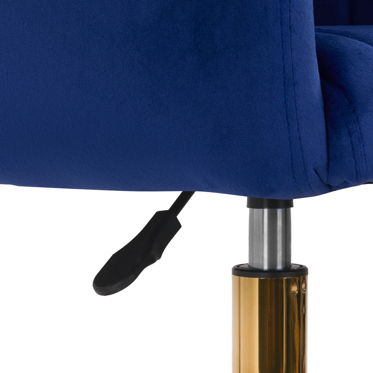 4RICO Friseurstuhl QS-OF212G, Blau
