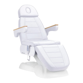 Sillon Lux 273b Elektrische Kosmetikliege, 3 Motoren, Weiß