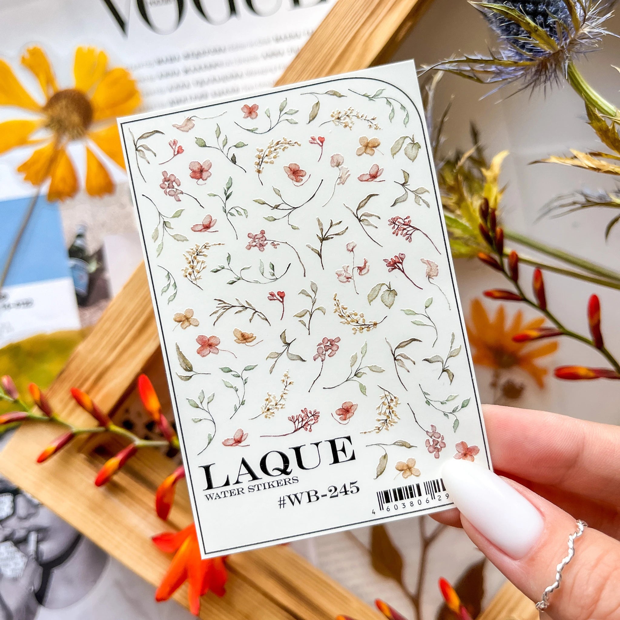 LAQUE NailArt-Einleger Design #WB-245