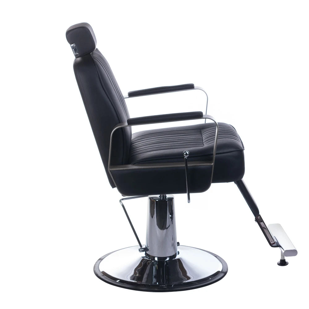 Barbiersstoel HOMER BH-31237, zwart