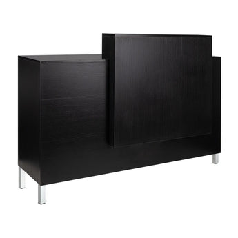 Reception desk, GABBIANO 1006, black