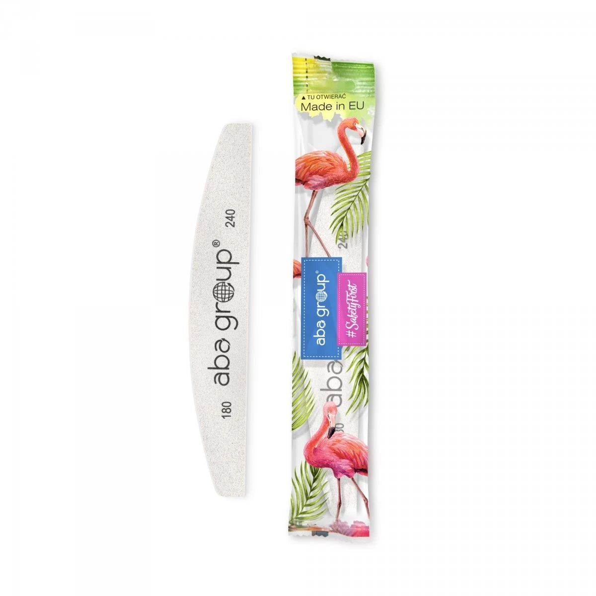 ABA GROUP Nail file "moon" 180/240 (packaged)