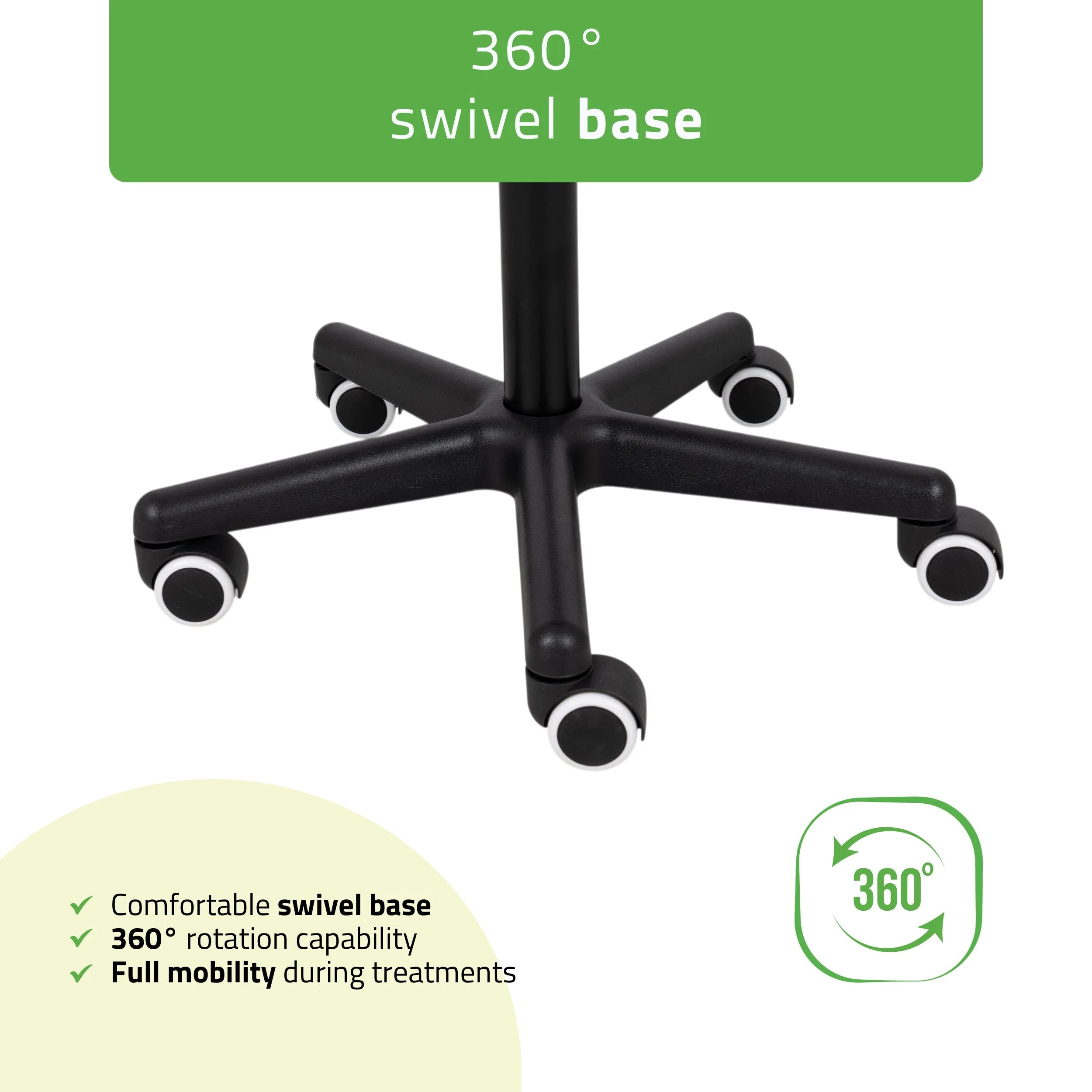 Sattelstuhl LUMO, Comfy Base k521 grau