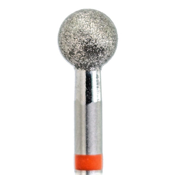 KMIZ Diamanten freesstift bol rood 5,0 mm